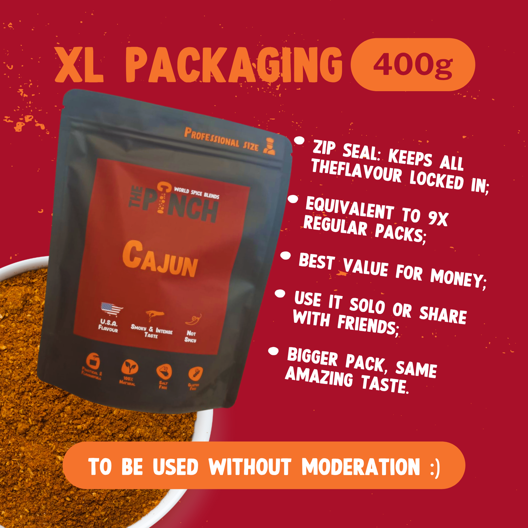 Cajun - 400g