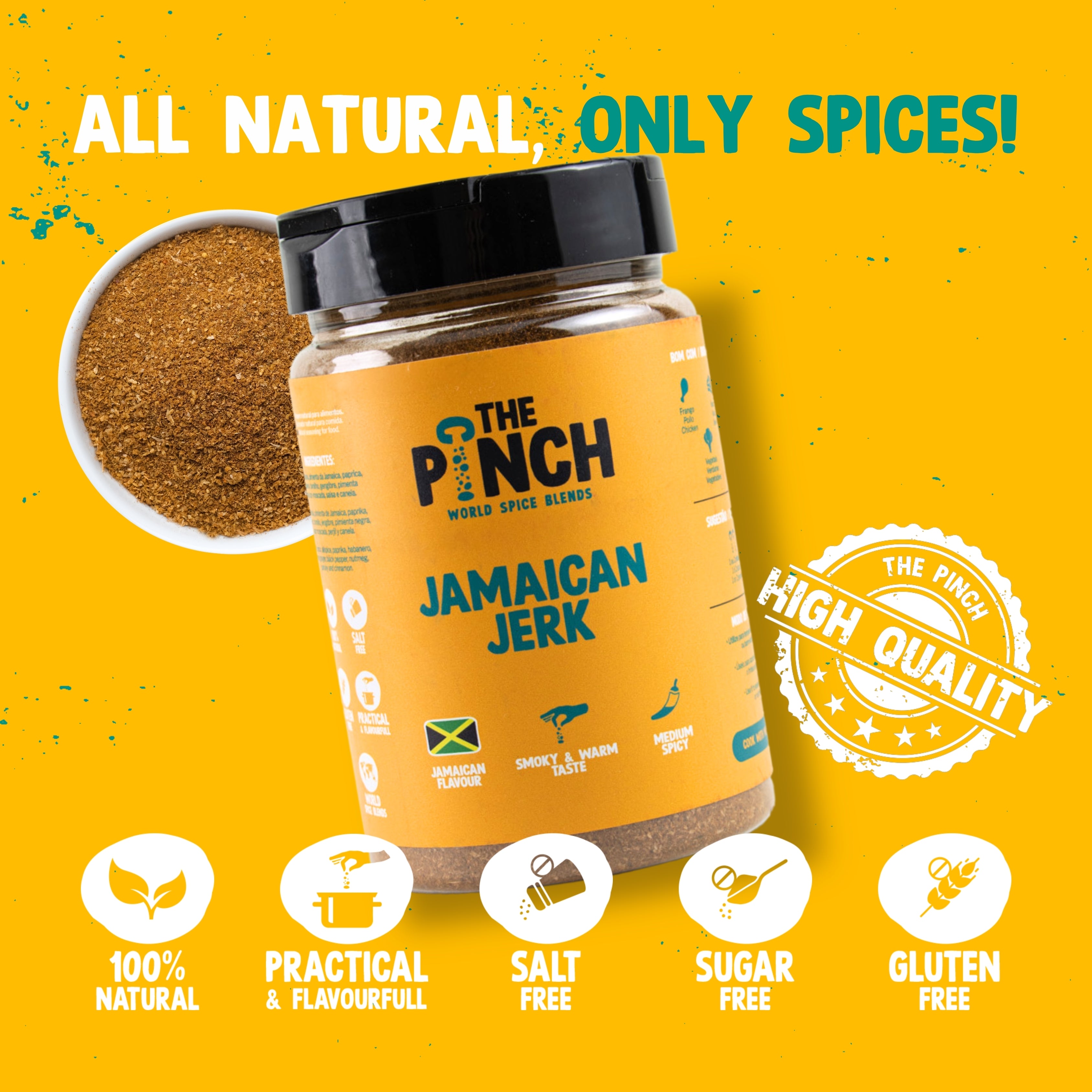 The Pinch Spices Premium Jamaican Jerk Seasoning Buy Online